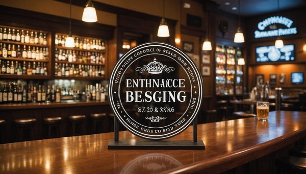 Transform your space with unique custom bar signs